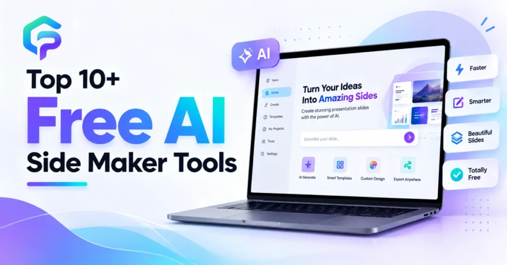 Top 10+ Free AI Side Maker Tools